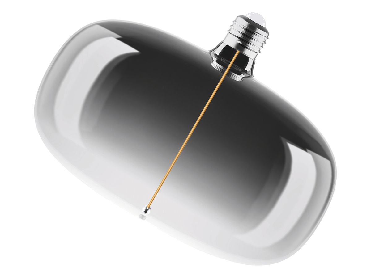 LED-Lampe Osram Vintage 1906 E27 4W 60lm 818 DIM Ø215×165mm Rauch