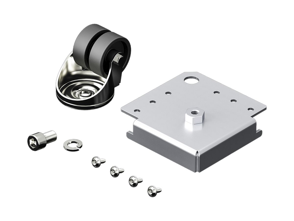 Rollenmodul Rittal VX 5301.515 für VX ≤200kg 58mm grau 4Stk