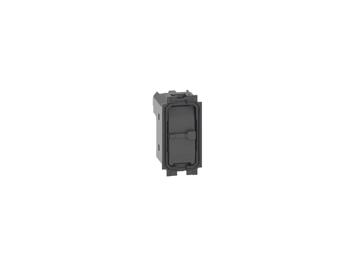 EB-Storentaster Legrand Living Now 2P 2 Tasten 1 Modul schwarz