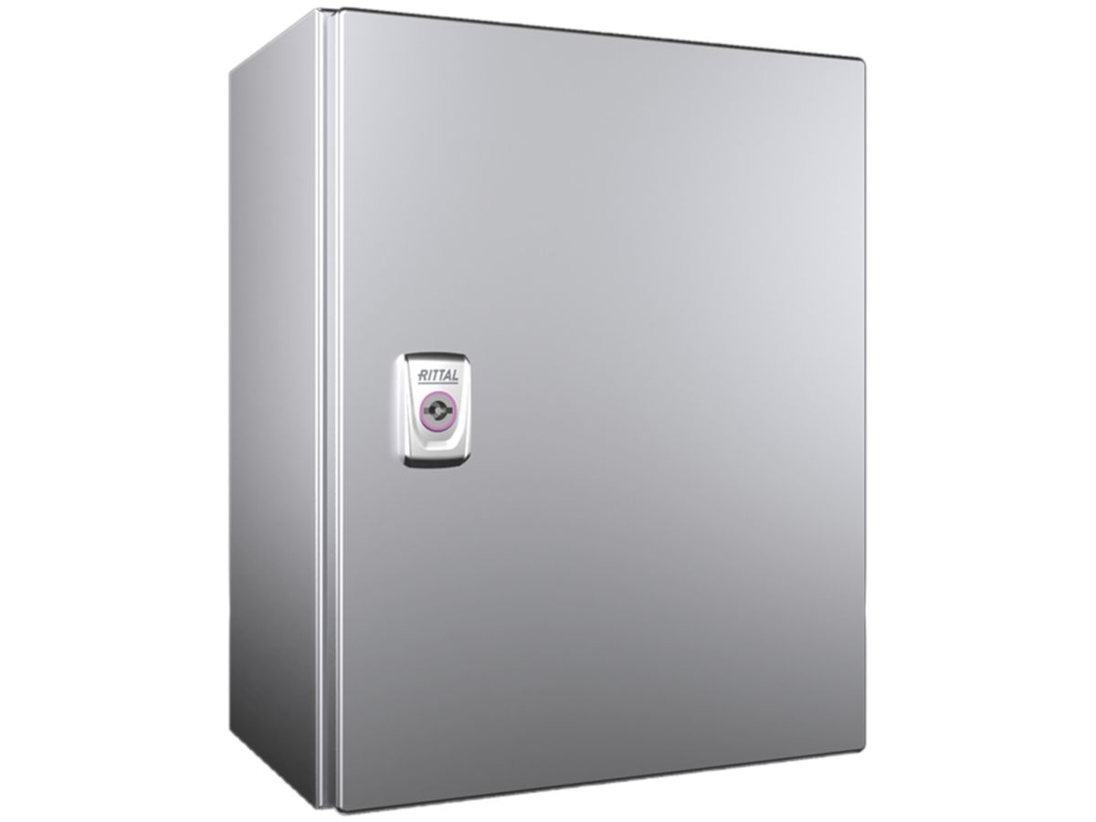 Kompakt-Schaltschrank Rittal AX, 1-türig, IP66, 300×380×210mm, Edelstahl V4A