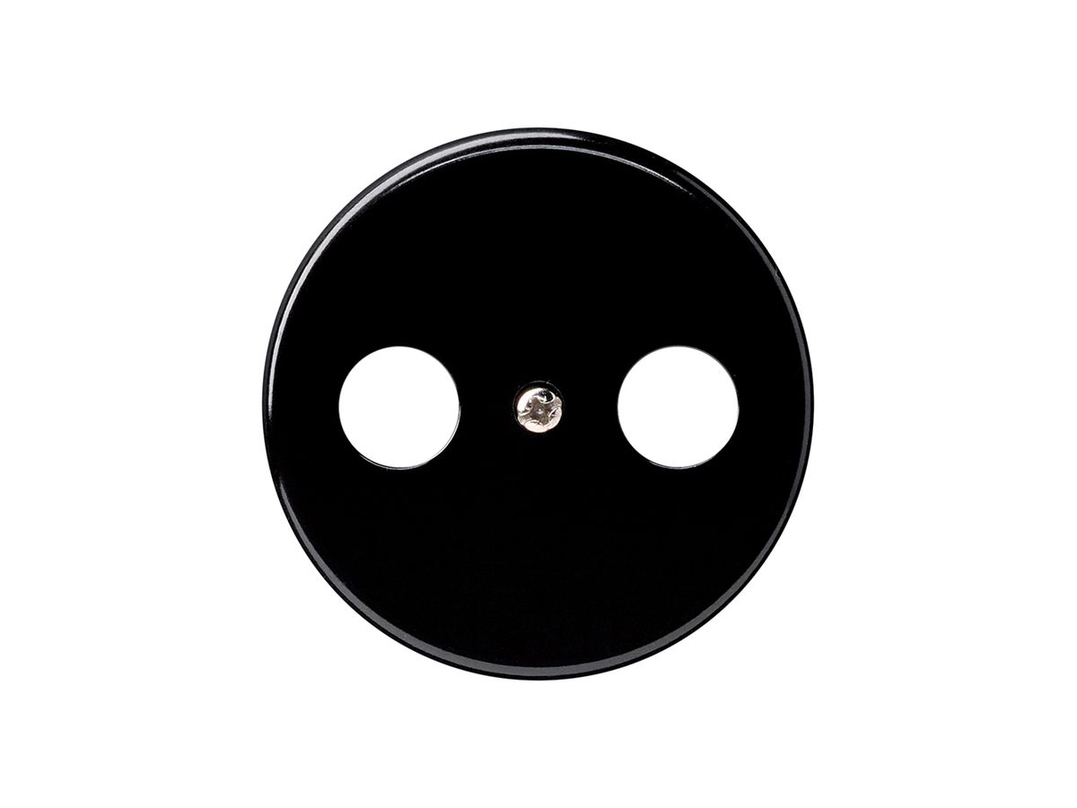 Frontscheibe basico für TV-R schwarz Ø58mm