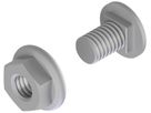 Befestigungsschraube Lanz M6×10mm mit Mutter rostfrei A4