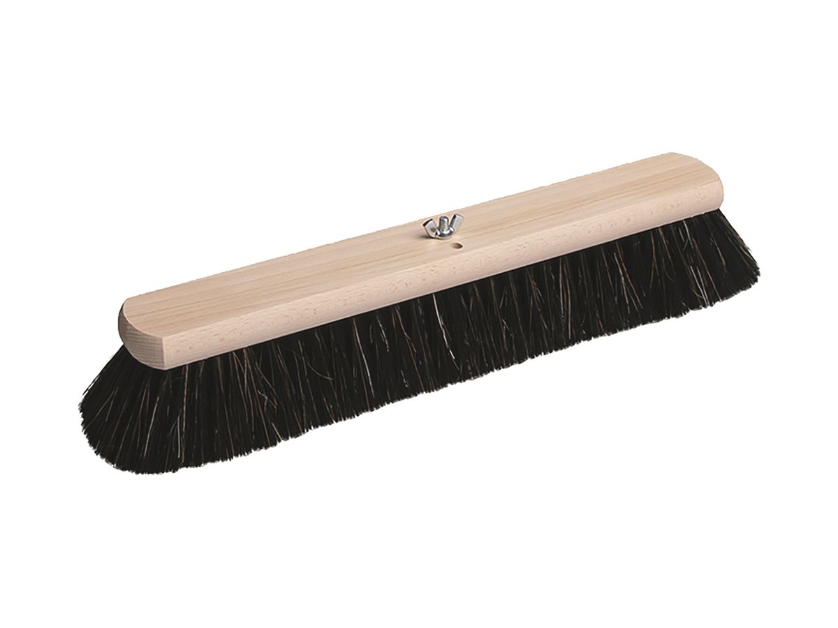 Bodenwischer Plica, Holz, 40cm, Rosshaar, Körper: Buche