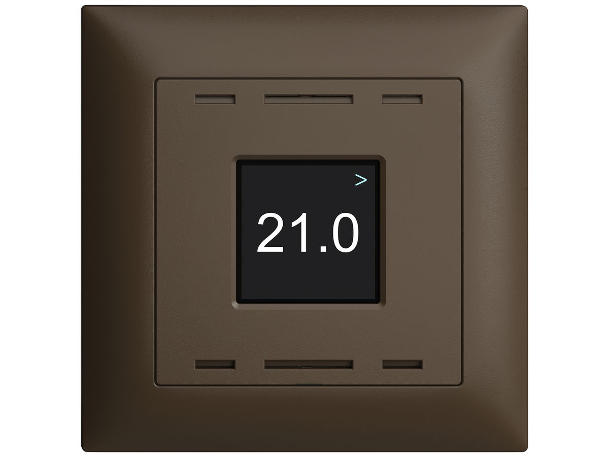 UP-Bedienaufsatz zu Raumtemperatursensor EDIZIOdue Wiser CO2 coffee