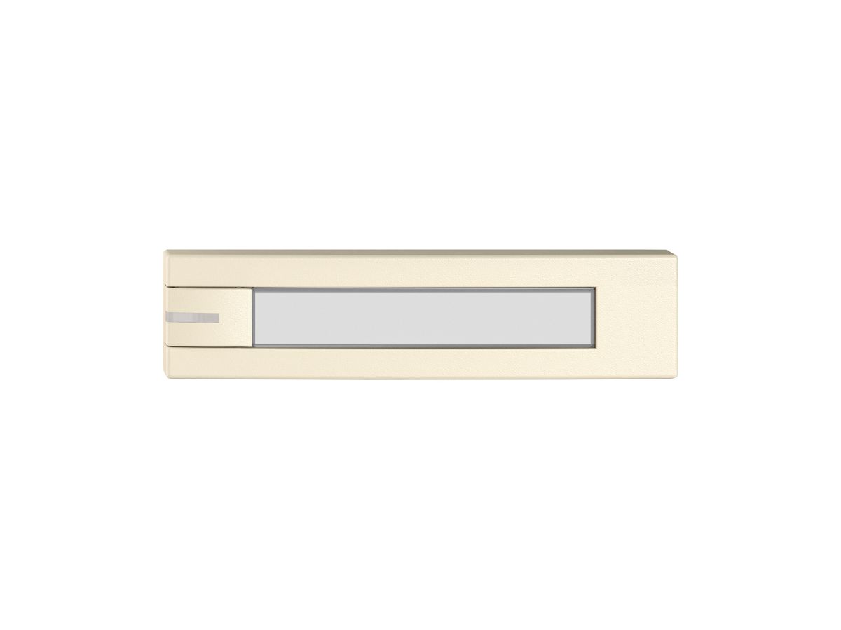 Taste 1/4 EDIZIO.liv SNAPFIX® f.KNX-&UNI m.LED m.Papier 1-Tastenbed.cr