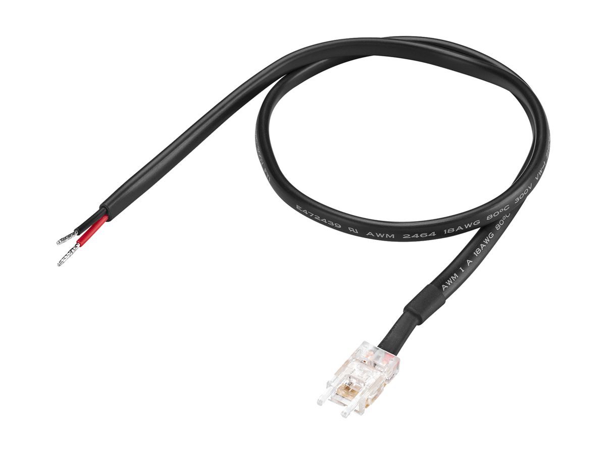 Anschlusskabel Tridonic ACL für LED-Modul Stecker 2-polig 500mm schwarz