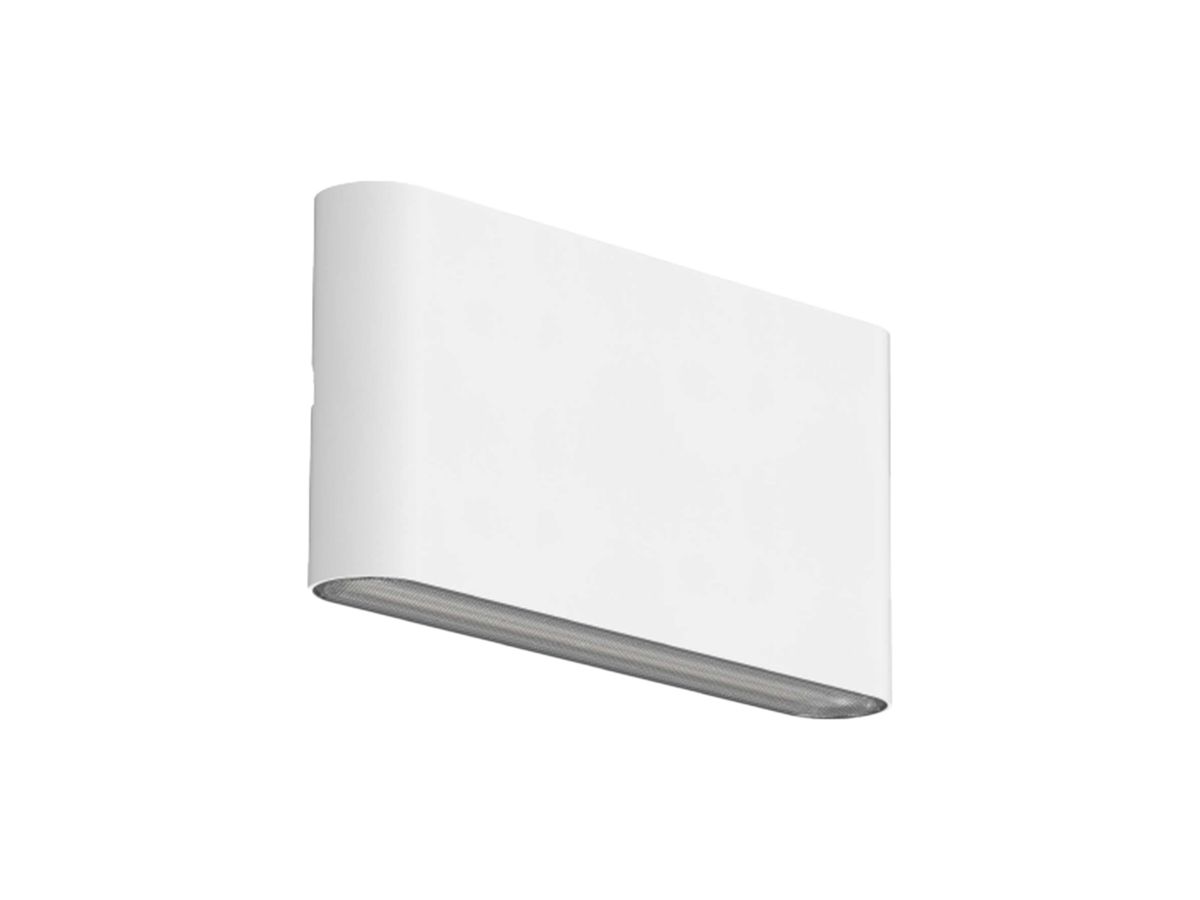 LED-Wandleuchte DOTLUX FLASK 10W 940lm 3000K IP65 weiss