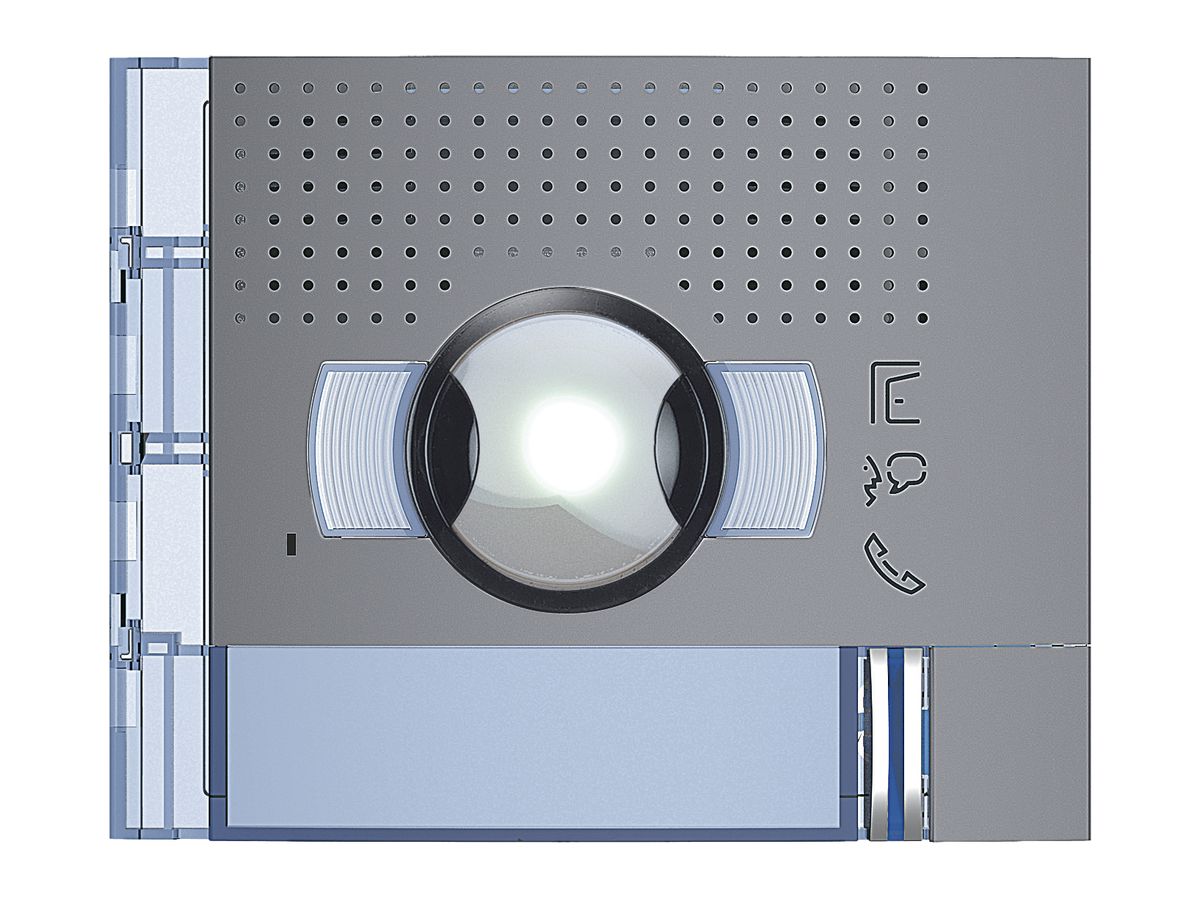 Frontblende für Tür-Lautsprecher/Kamera-Modul 96° Sfera 1 Ruftasten graphitgrau