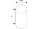 LED-Lampe SLV G9 3W 260lm 2200K DIM klar Ø35×95mm
