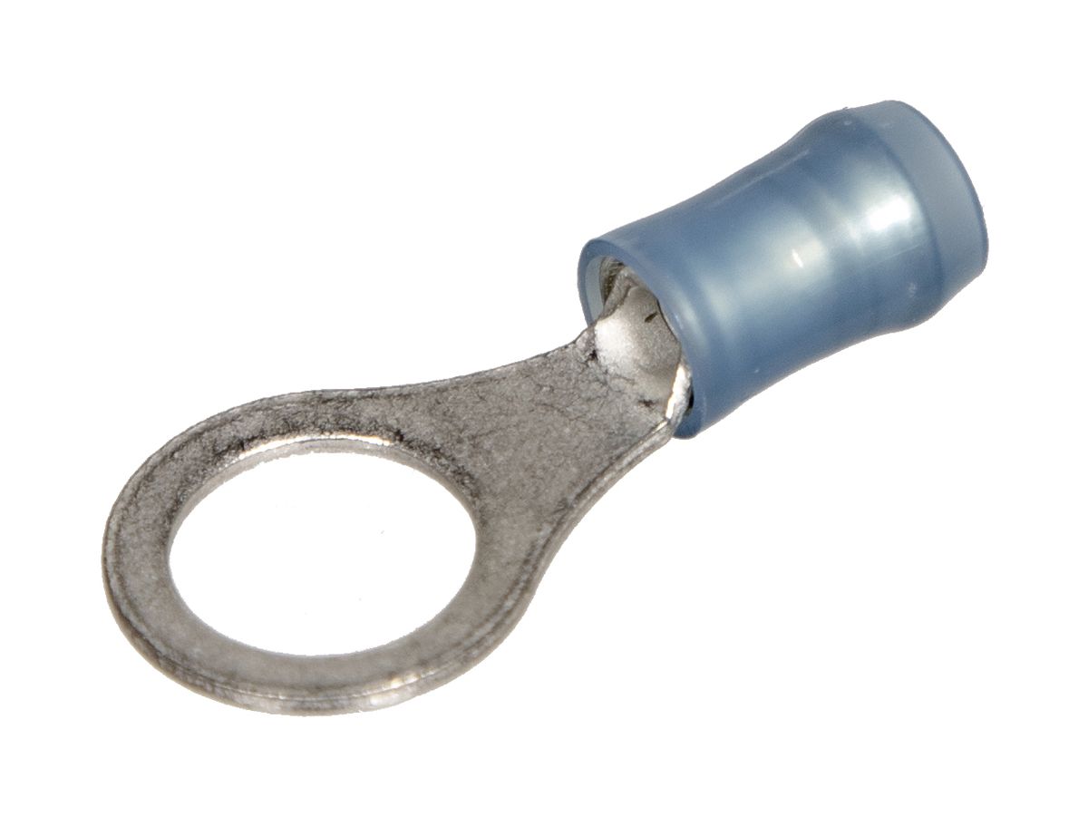 Quetschkabelschuh Tyco TE AMP PIDG Ringform M8 2.5mm² isoliert PA blau