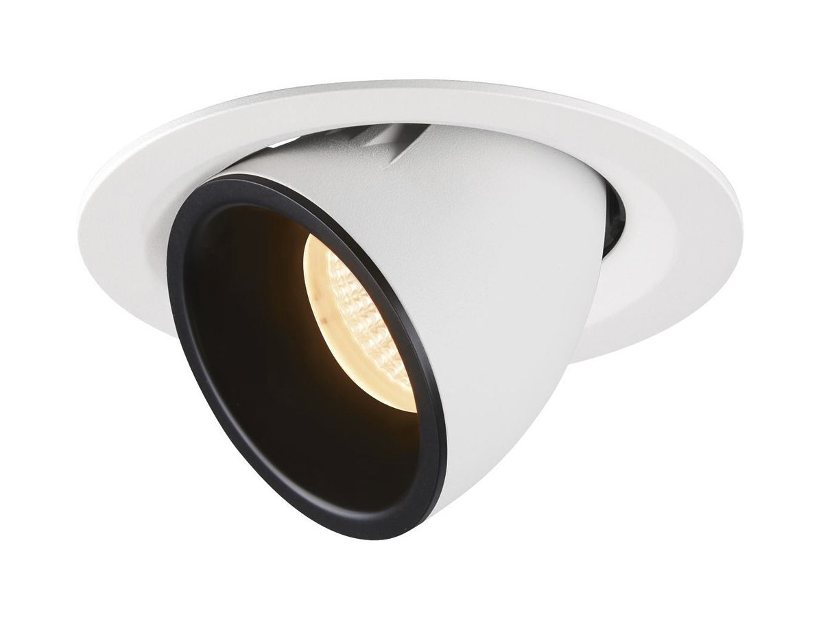 EB-LED-Downlight SLV NUMINOS GIMBLE M, 17.5W 500mA 1460lm 2700K 20° ws/sz