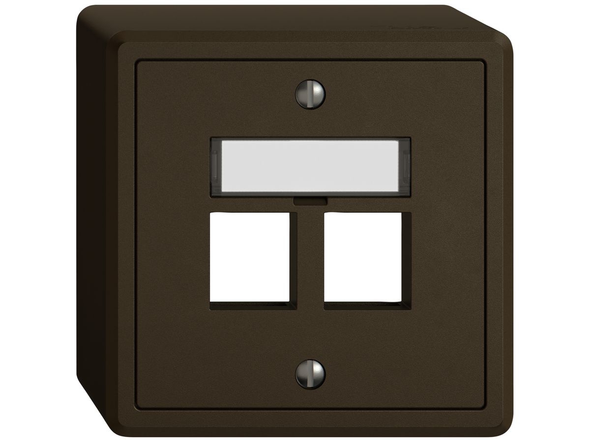 AP-Montageset EDIZIO.liv Keystone SNAPFIX® gerade 2× br
