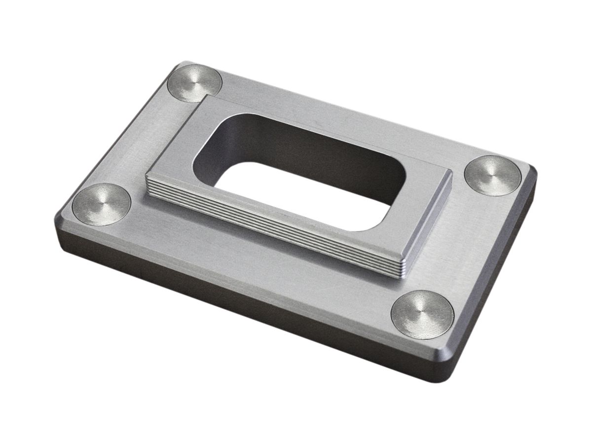 Montagesockel Top Line Aluminium