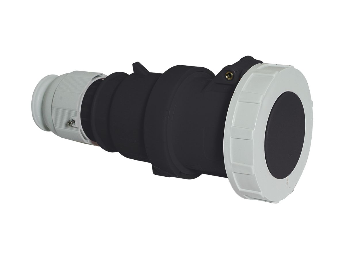Kupplung CEE Bals 5P 63A 500V 7h schwarz IP44 vernickelt SK