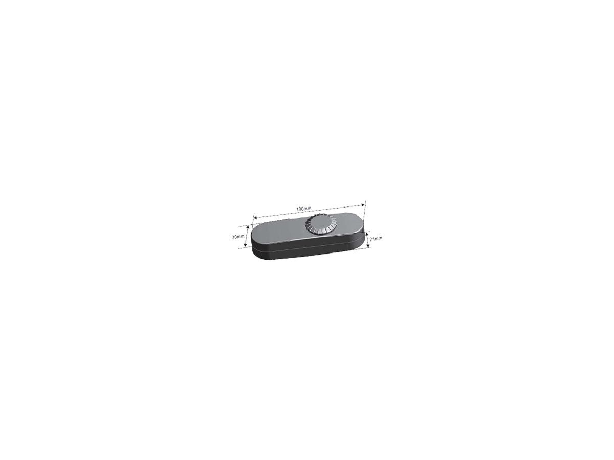 Schnurdimmer ELBRO 230V 2…60W universal und LED Retrofit schwarz