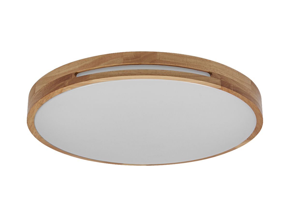 LED-Deckenleuchte LEDVANCE Orbis Woodburry 36W 2500lm 830 Ø500×80mm Holz