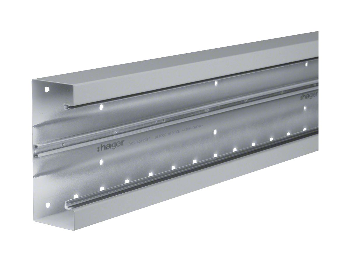 Brüstungskanal tehalit BRS 170×65×2000mm Oberteil 120 Stahl Zink