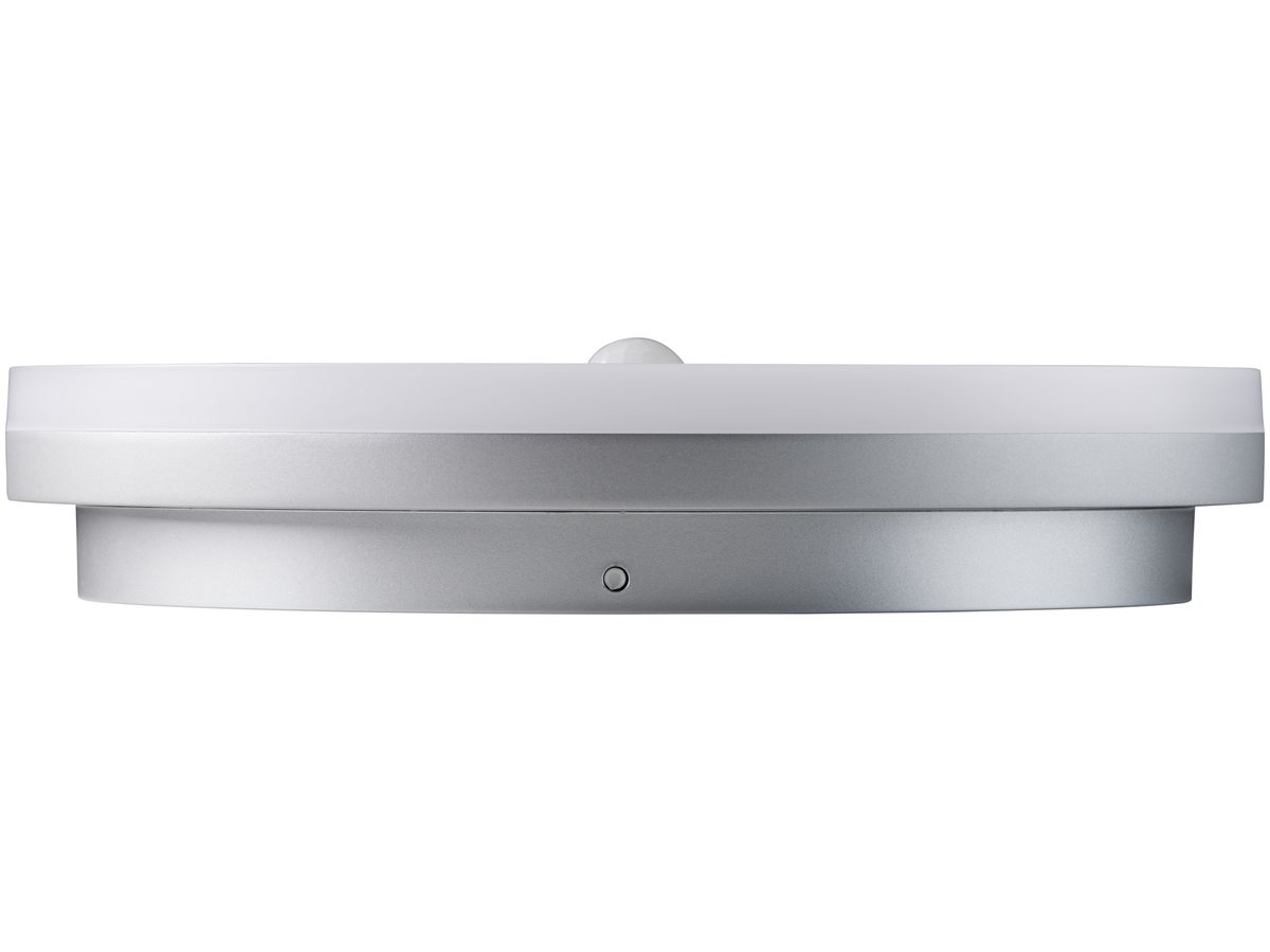 LED-Decken-/Wandleuchte SLICE CIRCLE PIR 10/18/24W 830/840 2800lm IP54 silber