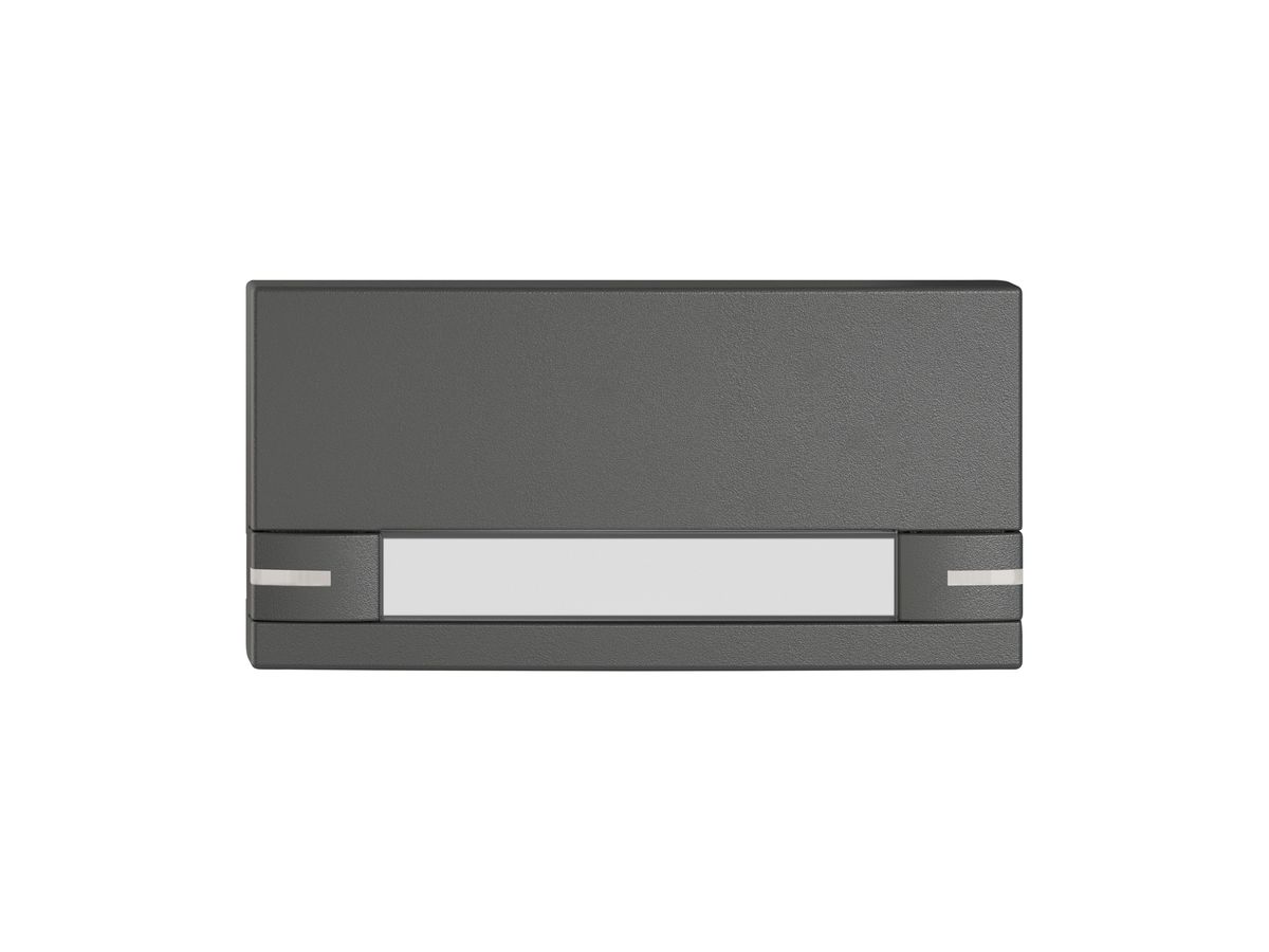 Taste 1/2 EDIZIO.liv SNAPFIX® f.KNX-&UNI m.LED m.Papier 2-Tastenbed.dgu