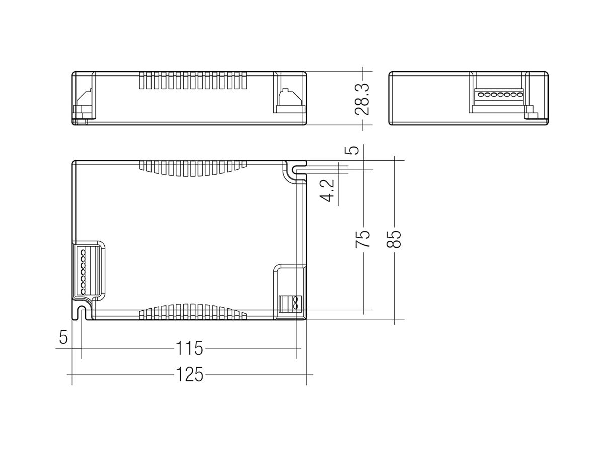 LED-Konverter Talexx LCA 60W 900…1750mA one4all C PRE