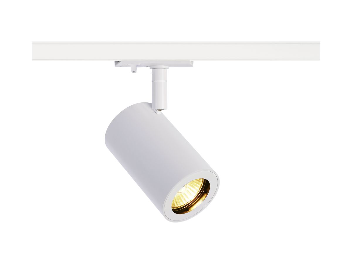 Strahler SLV ENOLA B TRACK GU10 50W 1-Phasen-Adapter Ø67mm weiss
