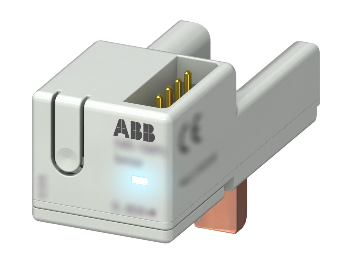 Stromsensor ABB CMS-121PS Open-Core 1×40A, Montage auf SMISSLINE/proM, 18mm