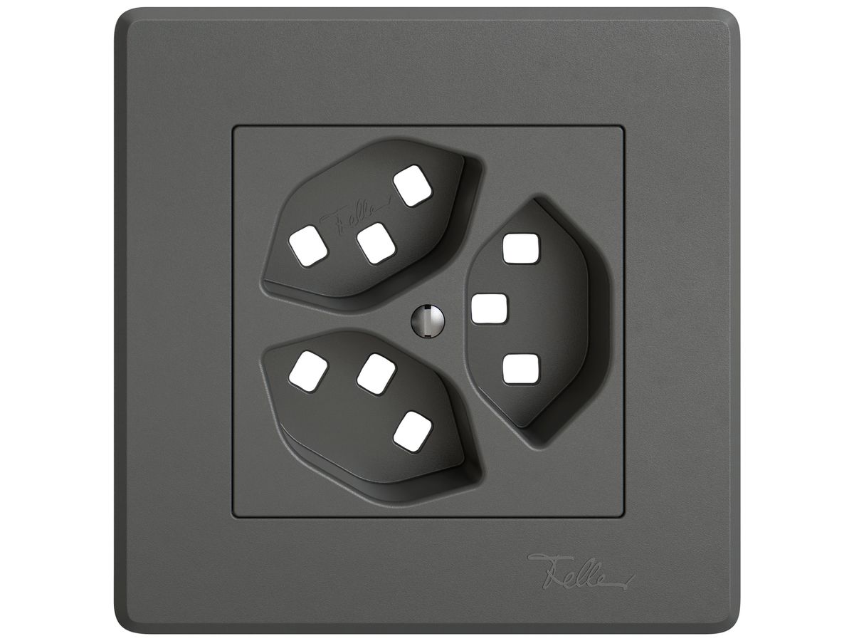 UP-Montageset EDIZIO.liv SNAPFIX® für 3×T23 dgu