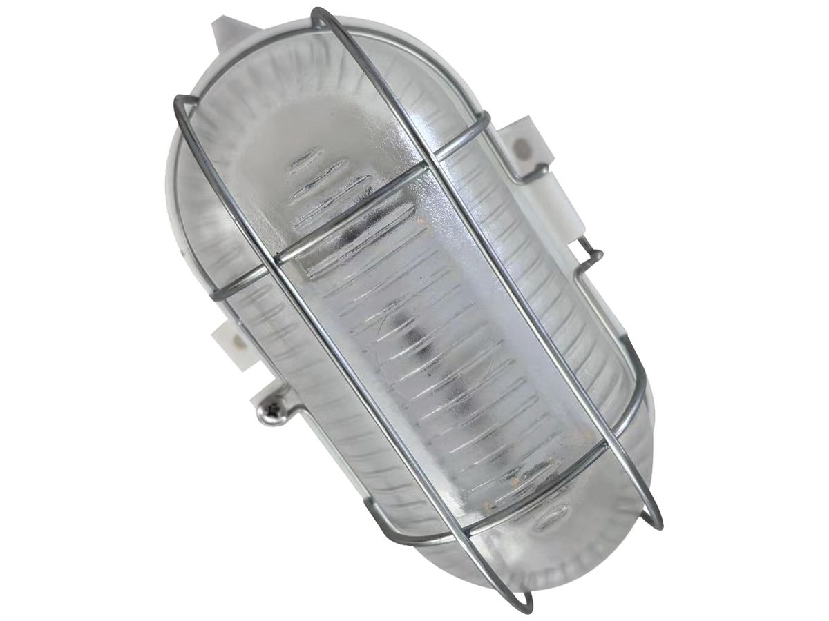 LED-Anbauleuchte DOTLUX PROTECT 9W 950lm 840 IP44 185×121×110mm weiss