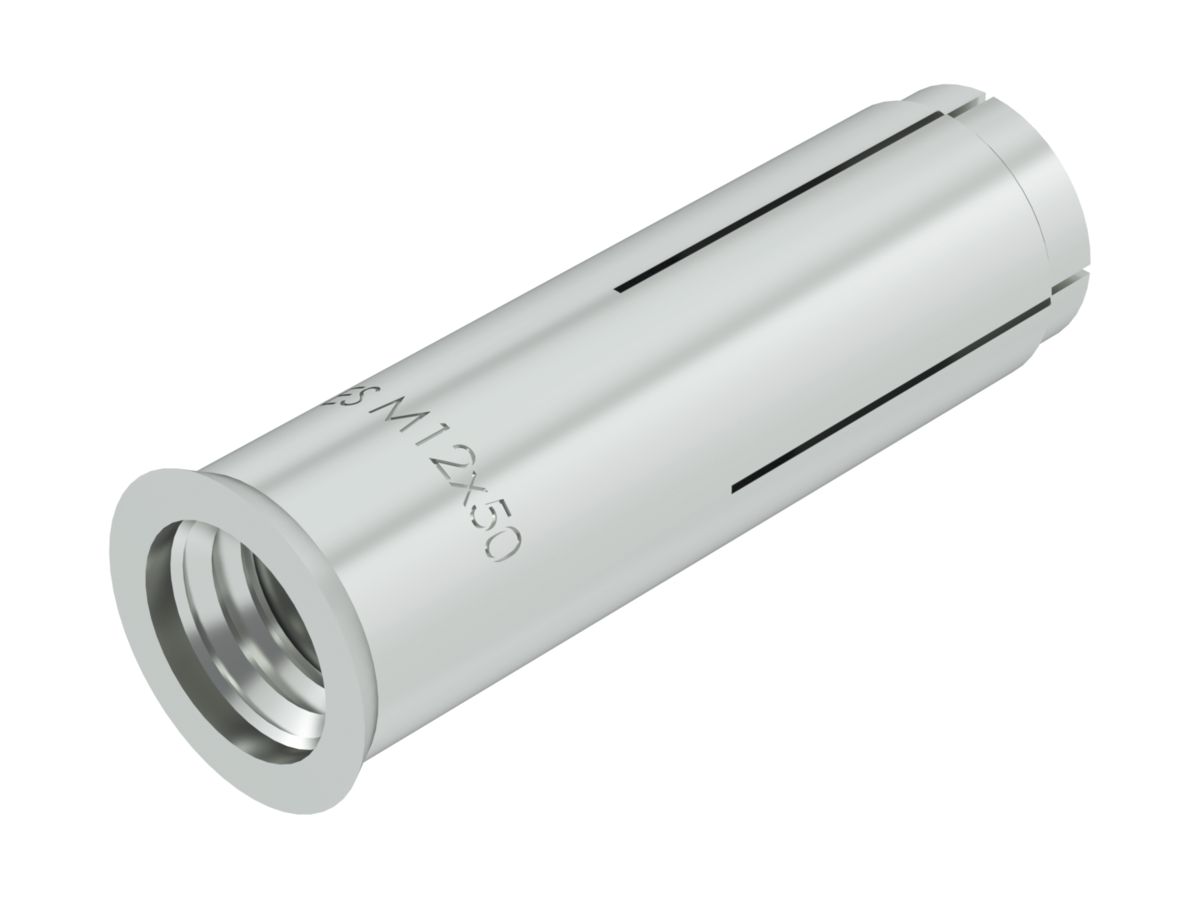 Einschlaganker Bettermann ES 12×50mm, Stahl galvanisch verzinkt