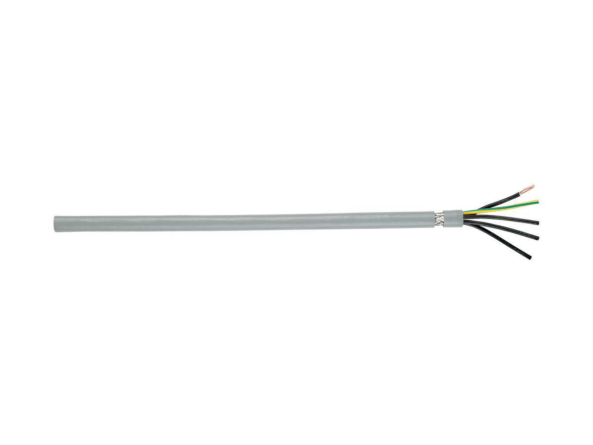 Steuerkabel LiYCY 7×1.5mm² nummeriert grau