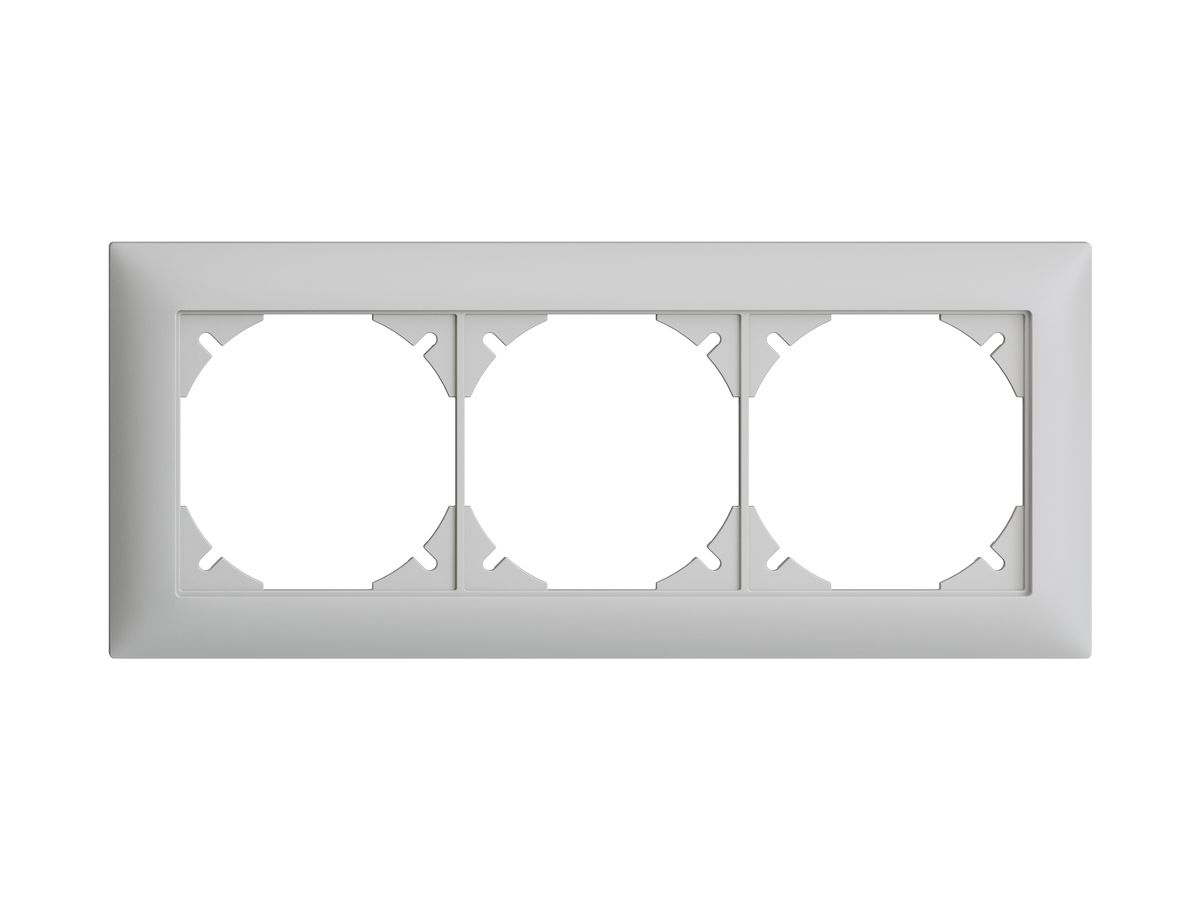 UP-Kopfzeile EDIZIOdue 1×3 hellgrau