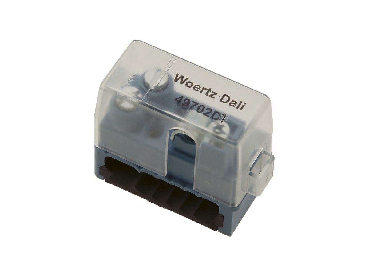 Anschlussdose Woertz für Flachkabel DALI 3×2.5+2×1.5mm² Bus