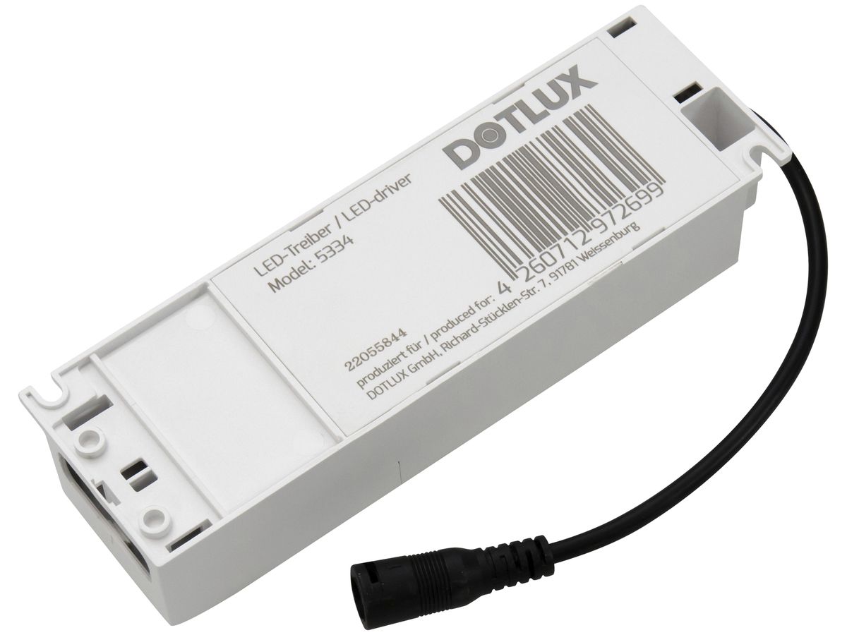 LED-Konverter DOTLUX CC IP20 42W 25…40V 600…1050mA