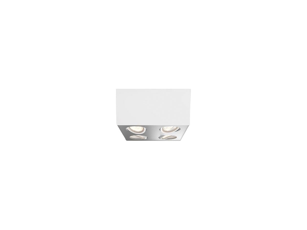 LED-Deckenleuchte myLiving Box, 4×4.5W 2700K 2000lm 202×100×202mm IP20 weiss