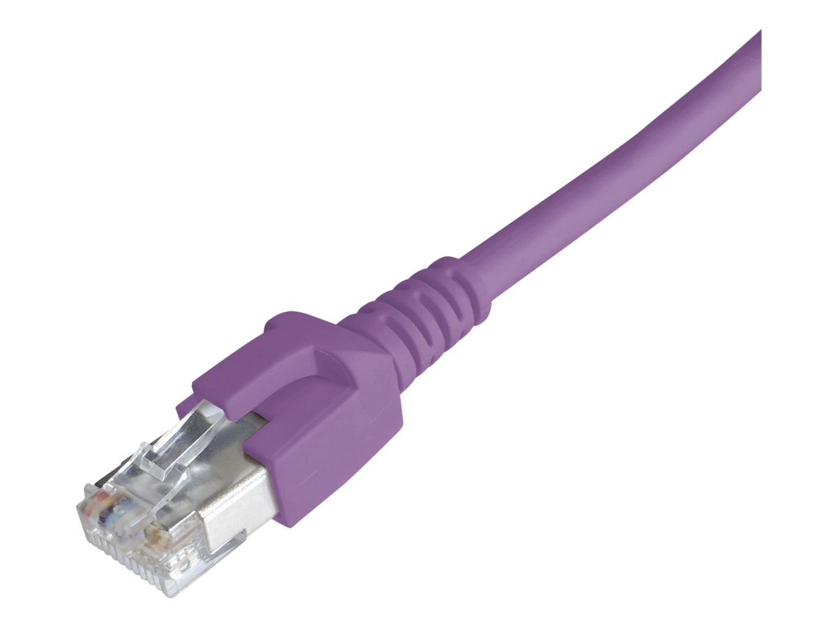 Patchkabel RJ45 Dätwyler 7702 4P, Kat.6A (IEC) S/FTP LSZH, violett, 30m
