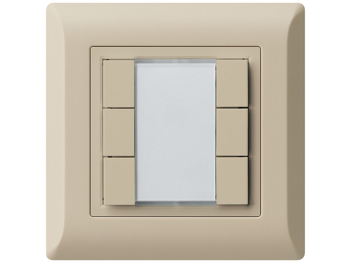 AP-Multifunktionstaster kallysto.line KNX RF 6-fach beige