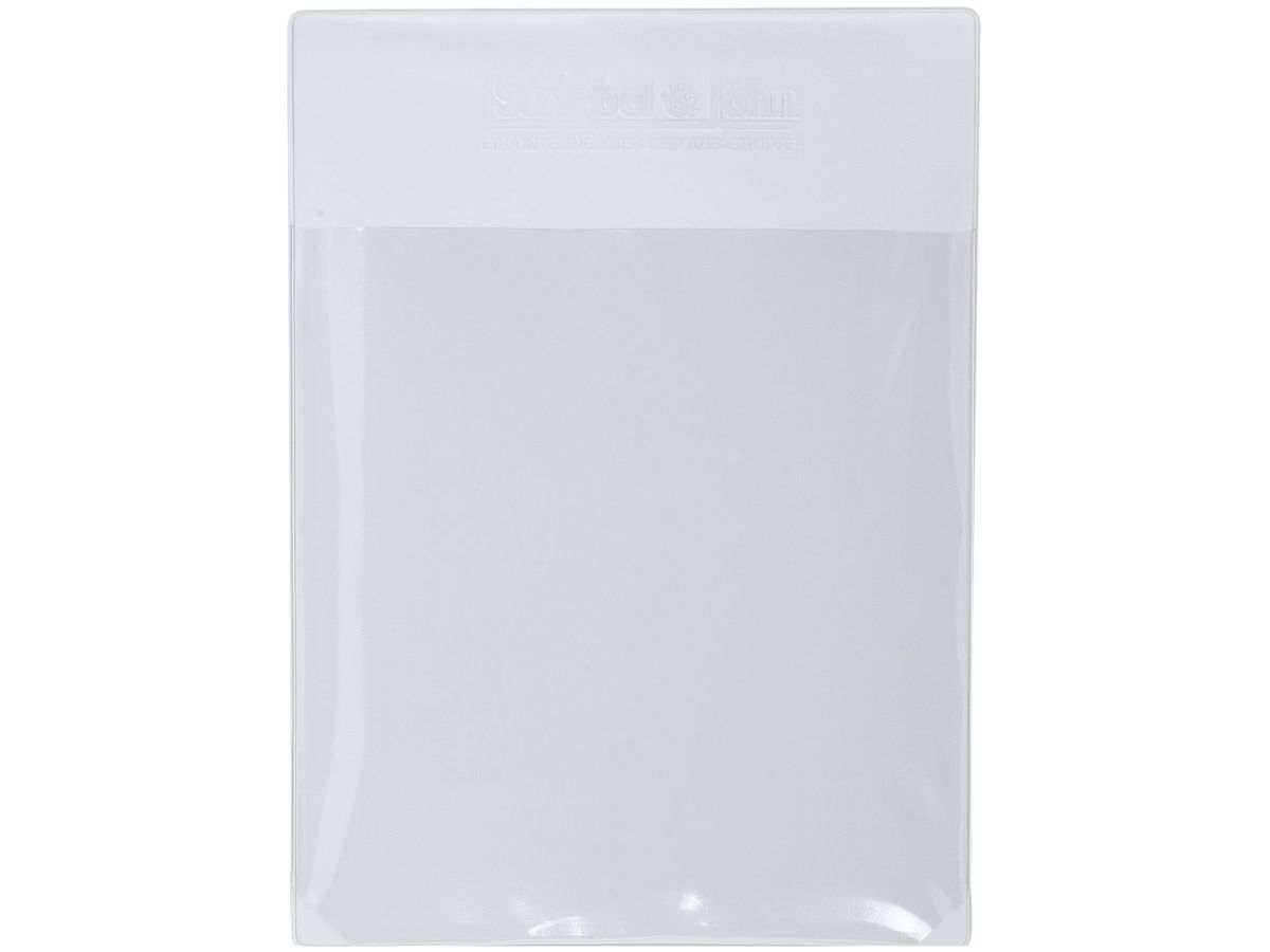 Plantasche ABB ZA6, DIN A4, selbstklebend, grau/transparent