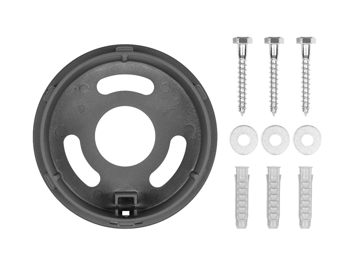 Bodenplatte ESYLUX ALVA BL 940/170 BASE PLATE anthrazit