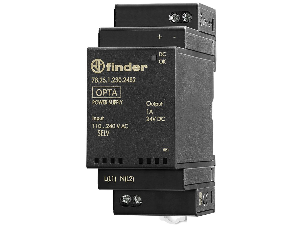 Schaltnetzgerät FINDER OPTA 78.25 110…240VAC 24VDC 1A 25W 2TE