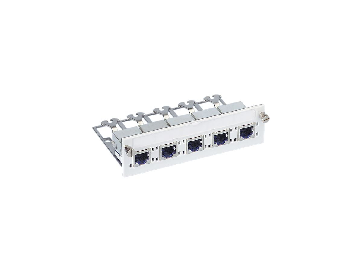 Universaleinheit freenet R&M 5×RJ45 Kat.6(Real10) geschirmt