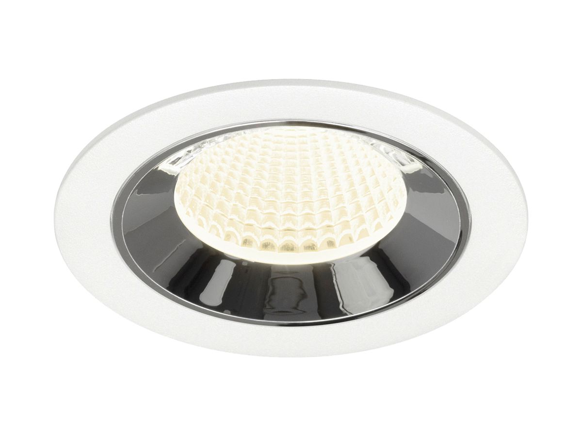 LED-Downlight SLV NUMINOS M 12W 1900lm 4000K MB DALI Ø90 ws/cr