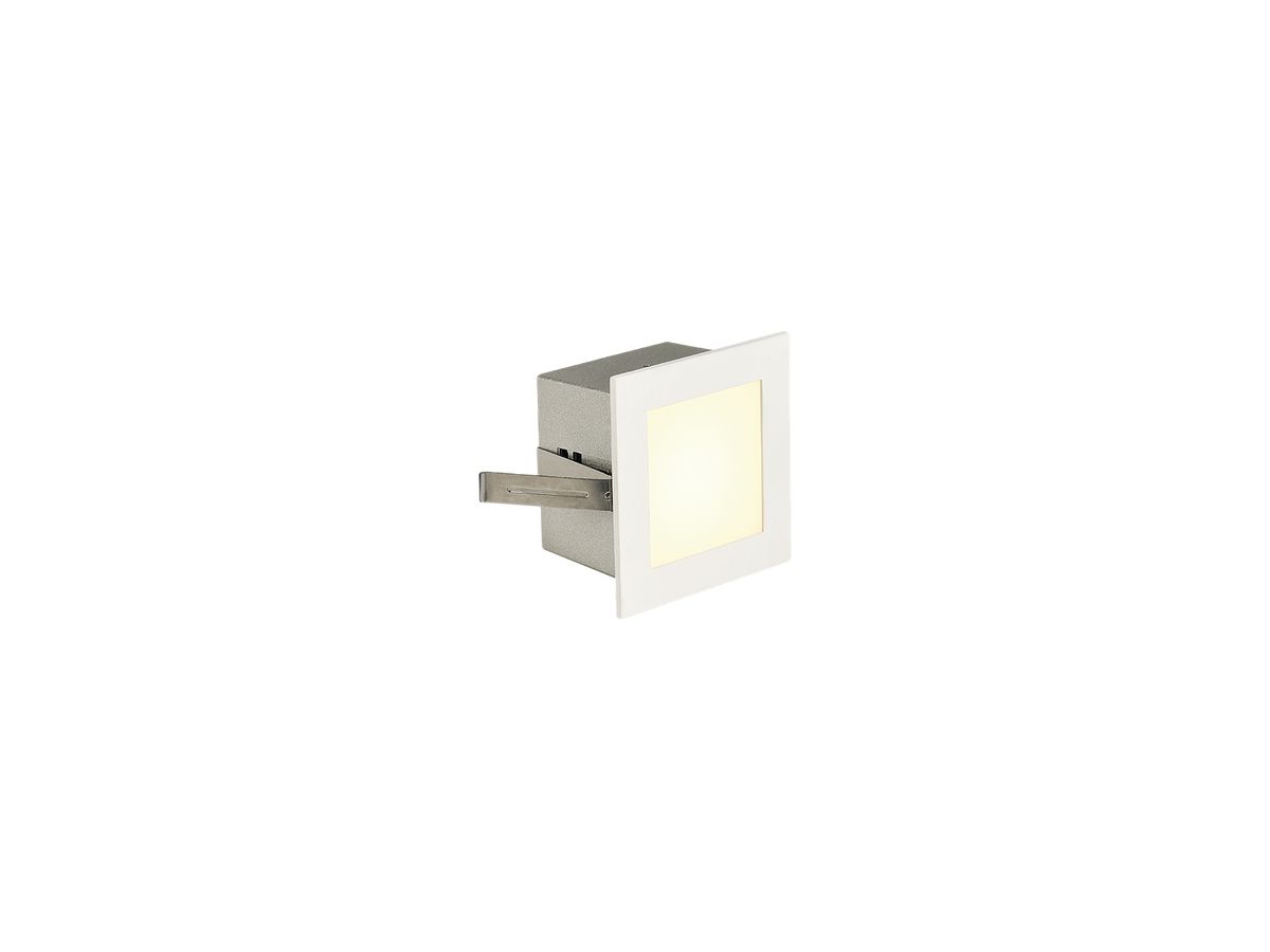 EB-LED-Leuchte SLV FRAME BASIC, 350mA 1W 90lm 3000K IP20 mattweiss