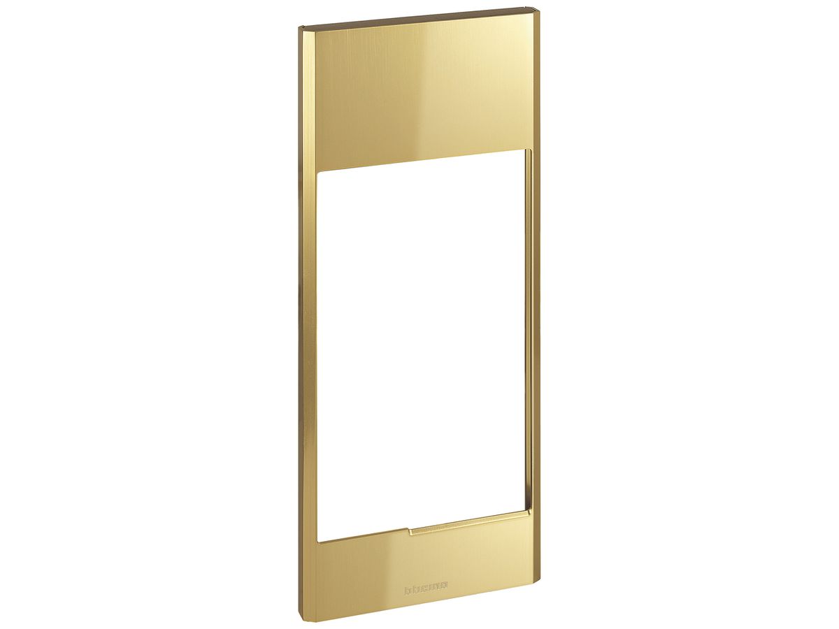 Abdeckrahmen LINEA 5000 1×3 vertikal 139×365mm Gold