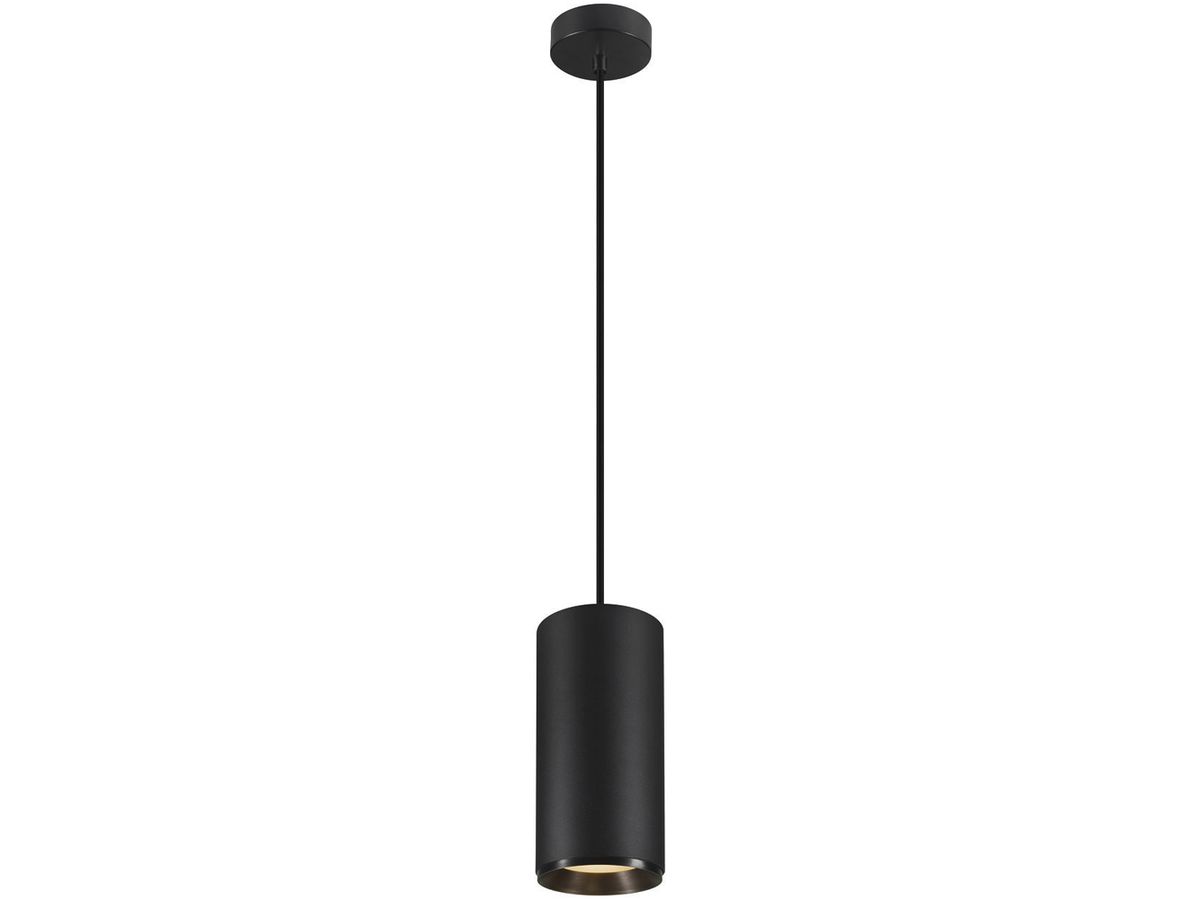 LED-Pendelleuchte SLV NUMINOS PD PHASE XL 36W 3250lm 2700K 36° schwarz