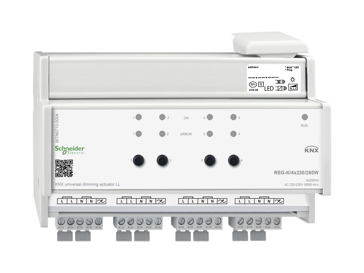 REG-Universal-Dimmaktor KNX MTN6710-0004