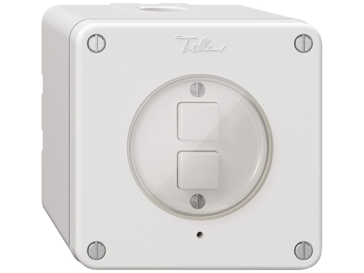 AP-Taster KNX RGB NEVO KNX Basic SNAPFIX® 2T 2B LED IP55 ws