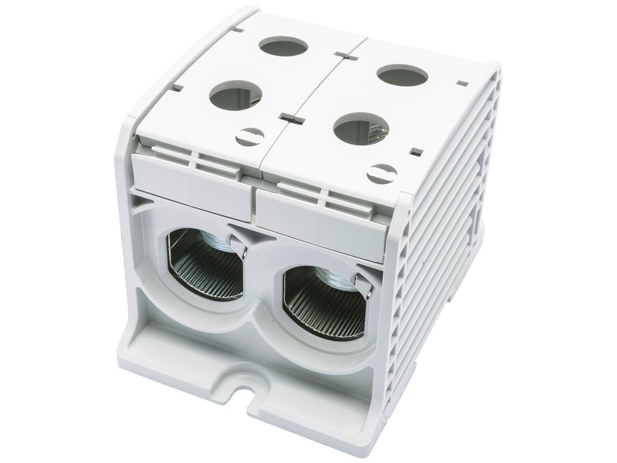 Verteilerblock Bals RKA 300 1P 520A 2×Eingang 2×Ausgang 120…300mm² grau