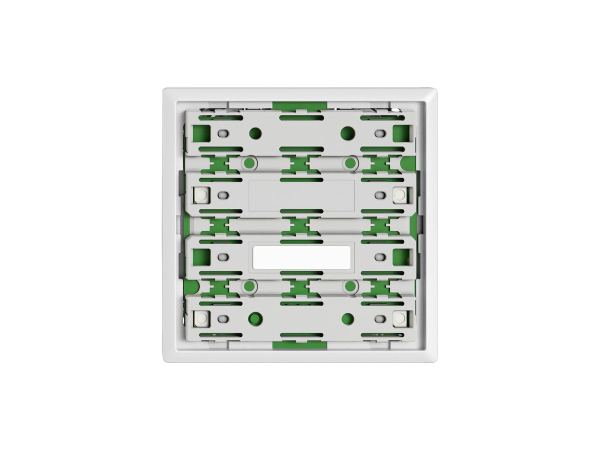 Frontplatte EDIZIO.liv SNAPFIX® für UNI-Taster 3901-1 ohne LED ws