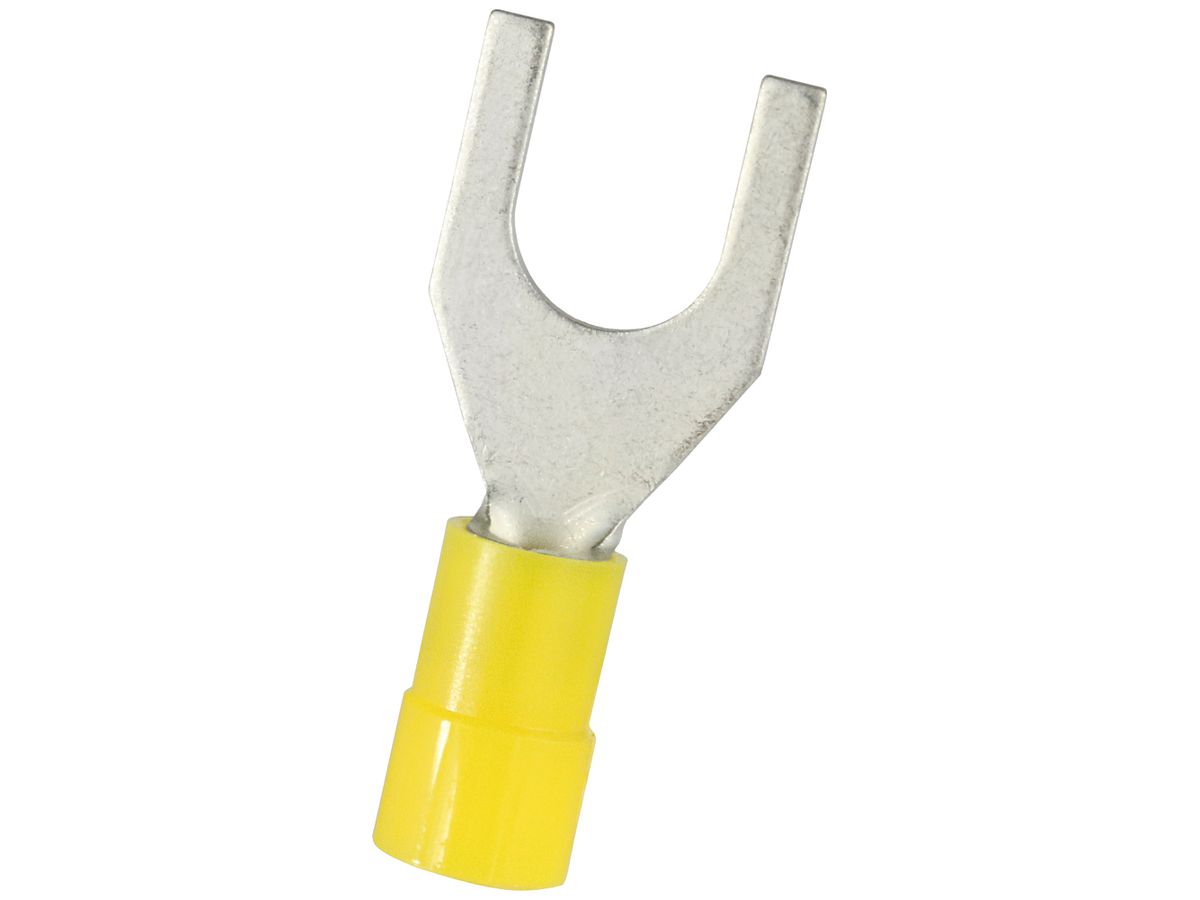 Quetschkabelschuh Ferratec Gabelform M8 PC 4…6mm² gelb