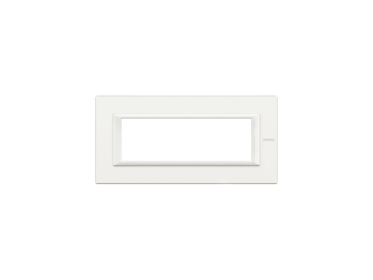 Abdeckrahmen Axolute 1×6 Module alu/weiss